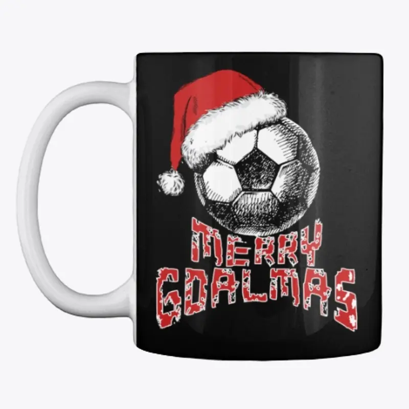 Merry Goalmas Funny Soccer Lovers